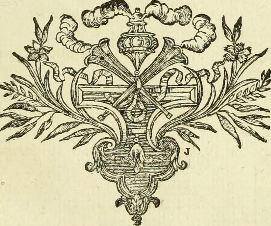 An illustration from Abregé de la vie des fameux peintres : avec leurs portraits gravés en taille-douce, les indications de leurs principaux ouvrages, quelques réflexions sur leurs caractéres, et la maniere de connoître les desseins des grands maîtres, 1745, leaf 434