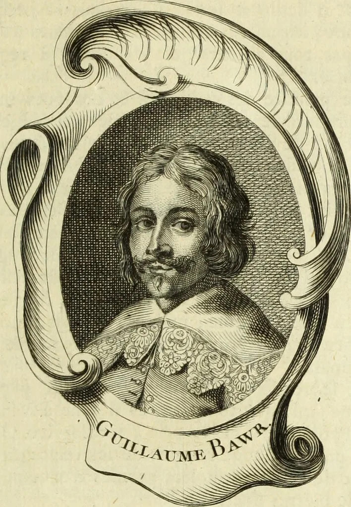 An illustration from Abregé de la vie des fameux peintres : avec leurs portraits gravés en taille-douce, les indications de leurs principaux ouvrages, quelques réflexions sur leurs caractéres, et la maniere de connoître les desseins des grands maîtres, 1745, leaf 46