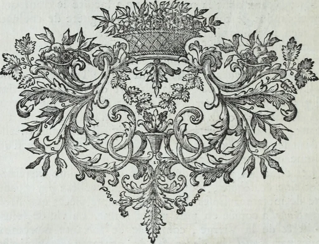 An illustration from Abregé de la vie des fameux peintres : avec leurs portraits gravés en taille-douce, les indications de leurs principaux ouvrages, quelques réflexions sur leurs caractéres, et la maniere de connoître les desseins des grands maîtres, 1745, leaf 49