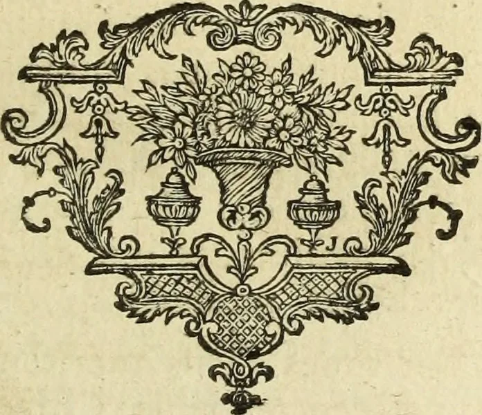 An illustration from Abregé de la vie des fameux peintres : avec leurs portraits gravés en taille-douce, les indications de leurs principaux ouvrages, quelques réflexions sur leurs caractéres, et la maniere de connoître les desseins des grands maîtres, 1745, leaf 58