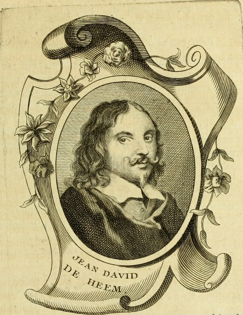 An illustration from Abregé de la vie des fameux peintres : avec leurs portraits gravés en taille-douce, les indications de leurs principaux ouvrages, quelques réflexions sur leurs caractéres, et la maniere de connoître les desseins des grands maîtres, 1745, leaf 132