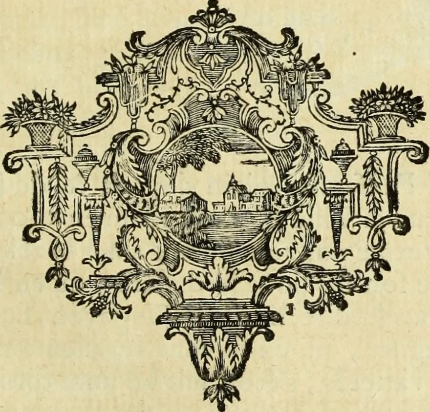 An illustration from Abregé de la vie des fameux peintres : avec leurs portraits gravés en taille-douce, les indications de leurs principaux ouvrages, quelques réflexions sur leurs caractéres, et la maniere de connoître les desseins des grands maîtres, 1745, leaf 134