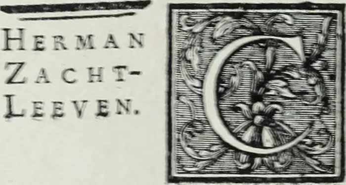 An illustration from Abregé de la vie des fameux peintres : avec leurs portraits gravés en taille-douce, les indications de leurs principaux ouvrages, quelques réflexions sur leurs caractéres, et la maniere de connoître les desseins des grands maîtres, 1745, leaf 135