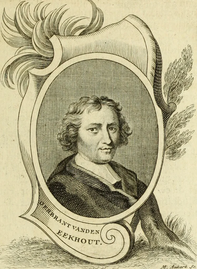 An illustration from Abregé de la vie des fameux peintres : avec leurs portraits gravés en taille-douce, les indications de leurs principaux ouvrages, quelques réflexions sur leurs caractéres, et la maniere de connoître les desseins des grands maîtres, 1745, leaf 146