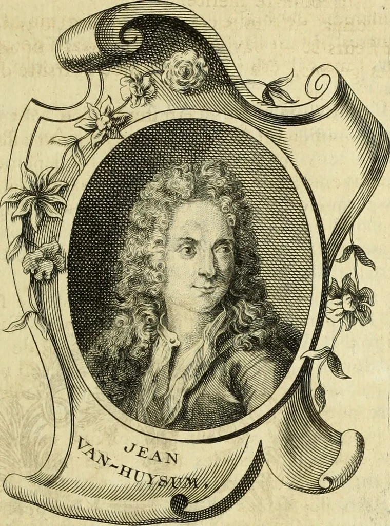 An illustration from Abregé de la vie des fameux peintres : avec leurs portraits gravés en taille-douce, les indications de leurs principaux ouvrages, quelques réflexions sur leurs caractéres, et la maniere de connoître les desseins des grands maîtres, 1745, leaf 182