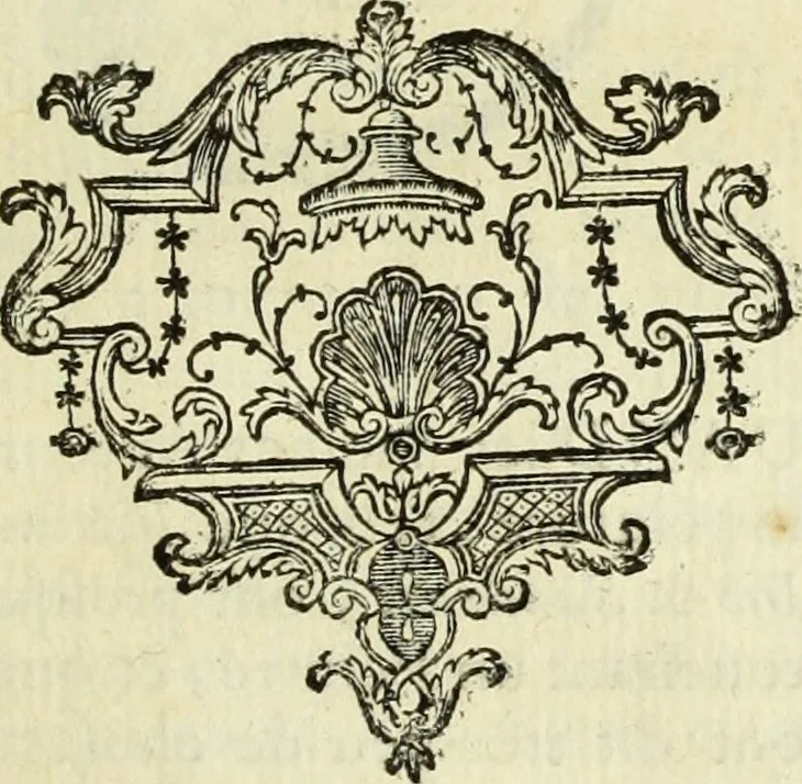 An illustration from Abregé de la vie des fameux peintres : avec leurs portraits gravés en taille-douce, les indications de leurs principaux ouvrages, quelques réflexions sur leurs caractéres, et la maniere de connoître les desseins des grands maîtres, 1745, leaf 198