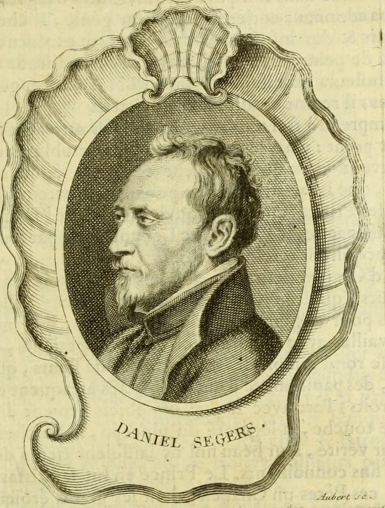 An illustration from Abregé de la vie des fameux peintres : avec leurs portraits gravés en taille-douce, les indications de leurs principaux ouvrages, quelques réflexions sur leurs caractéres, et la maniere de connoître les desseins des grands maîtres, 1745, leaf 210