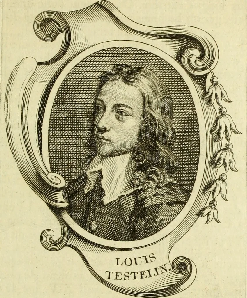 An illustration from Abregé de la vie des fameux peintres : avec leurs portraits gravés en taille-douce, les indications de leurs principaux ouvrages, quelques réflexions sur leurs caractéres, et la maniere de connoître les desseins des grands maîtres, 1745, leaf 236