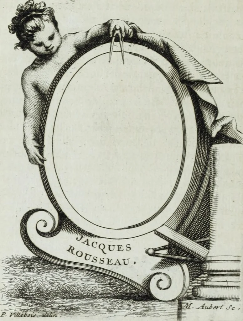 An illustration from Abregé de la vie des fameux peintres : avec leurs portraits gravés en taille-douce, les indications de leurs principaux ouvrages, quelques réflexions sur leurs caractéres, et la maniere de connoître les desseins des grands maîtres, 1745, leaf 245