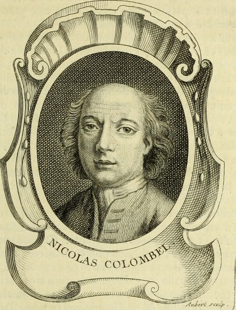 An illustration from Abregé de la vie des fameux peintres : avec leurs portraits gravés en taille-douce, les indications de leurs principaux ouvrages, quelques réflexions sur leurs caractéres, et la maniere de connoître les desseins des grands maîtres, 1745, leaf 250
