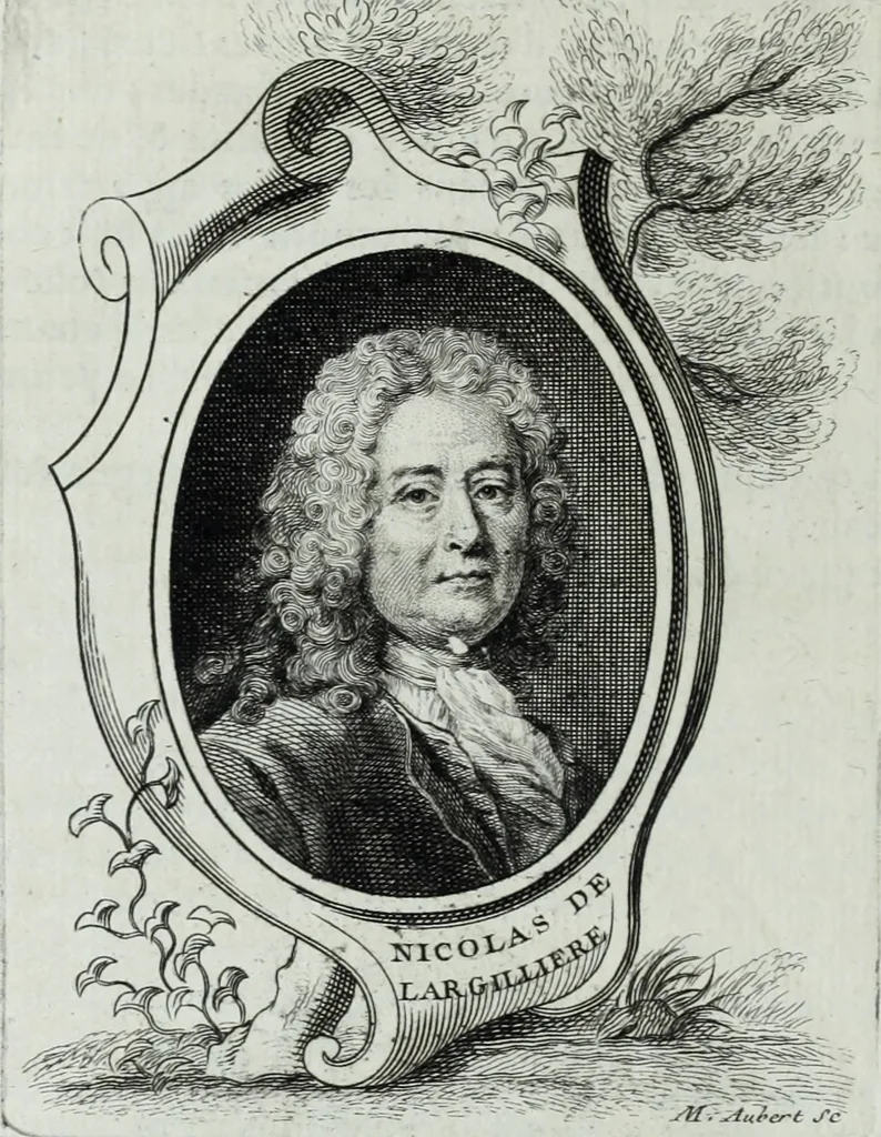 An illustration from Abregé de la vie des fameux peintres : avec leurs portraits gravés en taille-douce, les indications de leurs principaux ouvrages, quelques réflexions sur leurs caractéres, et la maniere de connoître les desseins des grands maîtres, 1745, leaf 269