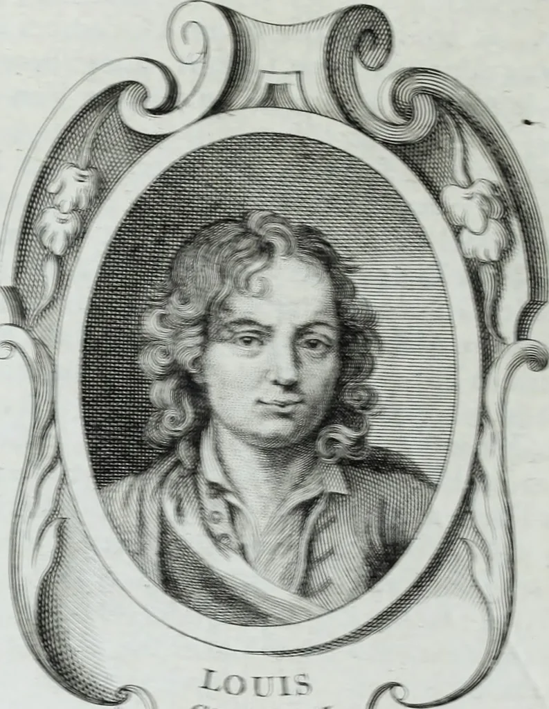 An illustration from Abregé de la vie des fameux peintres : avec leurs portraits gravés en taille-douce, les indications de leurs principaux ouvrages, quelques réflexions sur leurs caractéres, et la maniere de connoître les desseins des grands maîtres, 1745, leaf 277