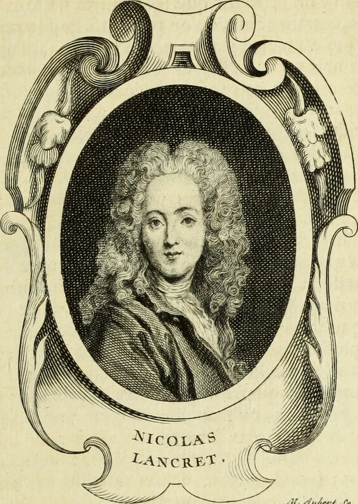 An illustration from Abregé de la vie des fameux peintres : avec leurs portraits gravés en taille-douce, les indications de leurs principaux ouvrages, quelques réflexions sur leurs caractéres, et la maniere de connoître les desseins des grands maîtres, 1745, leaf 312