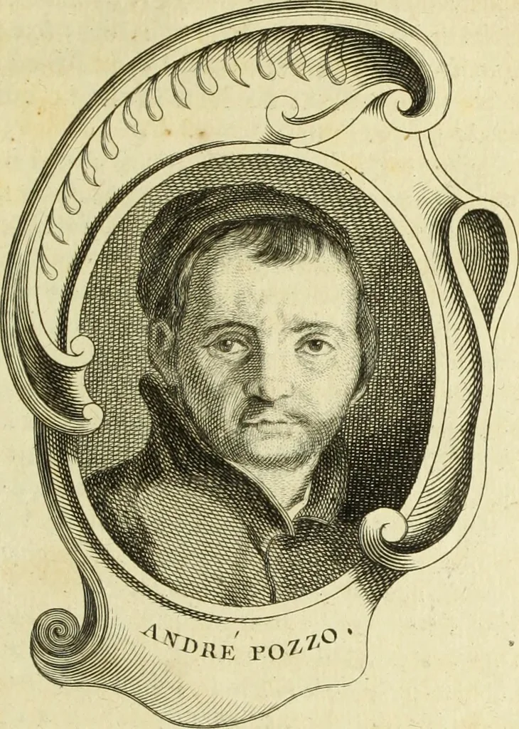 An illustration from Abregé de la vie des fameux peintres : avec leurs portraits gravés en taille-douce, les indications de leurs principaux ouvrages, quelques réflexions sur leurs caractéres, et la maniere de connoître les desseins des grands maîtres, 1745, leaf 44
