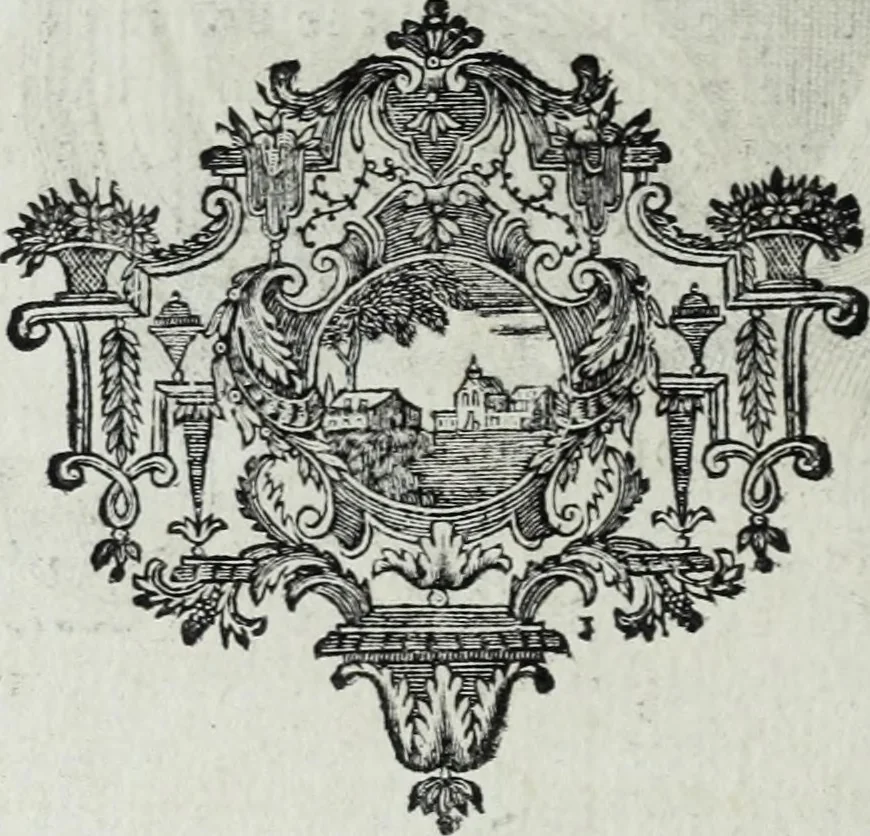 An illustration from Abregé de la vie des fameux peintres : avec leurs portraits gravés en taille-douce, les indications de leurs principaux ouvrages, quelques réflexions sur leurs caractéres, et la maniere de connoître les desseins des grands maîtres, 1745, leaf 51