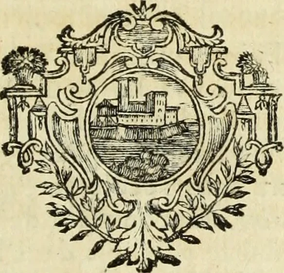 An illustration from Abregé de la vie des fameux peintres : avec leurs portraits gravés en taille-douce, les indications de leurs principaux ouvrages, quelques réflexions sur leurs caractéres, et la maniere de connoître les desseins des grands maîtres, 1745, leaf 56