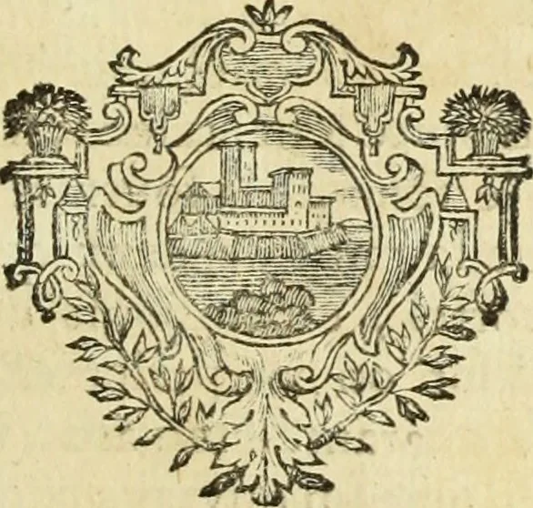 An illustration from Abregé de la vie des fameux peintres : avec leurs portraits gravés en taille-douce, les indications de leurs principaux ouvrages, quelques réflexions sur leurs caractéres, et la maniere de connoître les desseins des grands maîtres, 1745, leaf 98