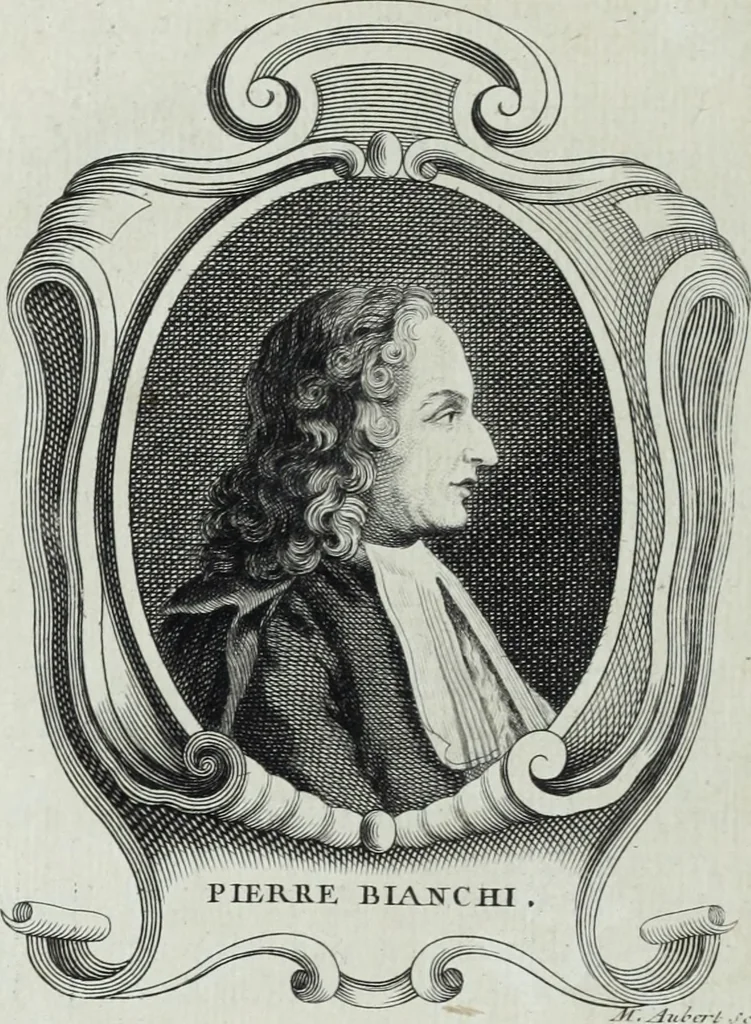 An illustration from Abregé de la vie des fameux peintres : avec leurs portraits gravés en taille-douce, les indications de leurs principaux ouvrages, quelques réflexions sur leurs caractéres, et la maniere de connoître les desseins des grands maîtres, 1745, leaf 99