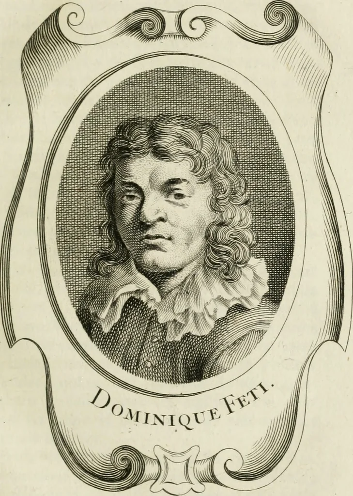 An illustration from Abrégé de la vie des plus fameux peintres, avec leurs portraits gravés en taille-douce, les indications de leurs principaux ouvrages, quelques réflexions sur leurs caractères, et la maniere de connoître les desseins et les tableaux des grands maîtres, 1762, leaf 156