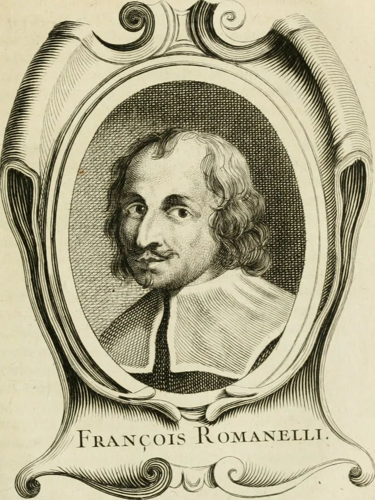An illustration from Abrégé de la vie des plus fameux peintres, avec leurs portraits gravés en taille-douce, les indications de leurs principaux ouvrages, quelques réflexions sur leurs caractères, et la maniere de connoître les desseins et les tableaux des grands maîtres, 1762, leaf 188
