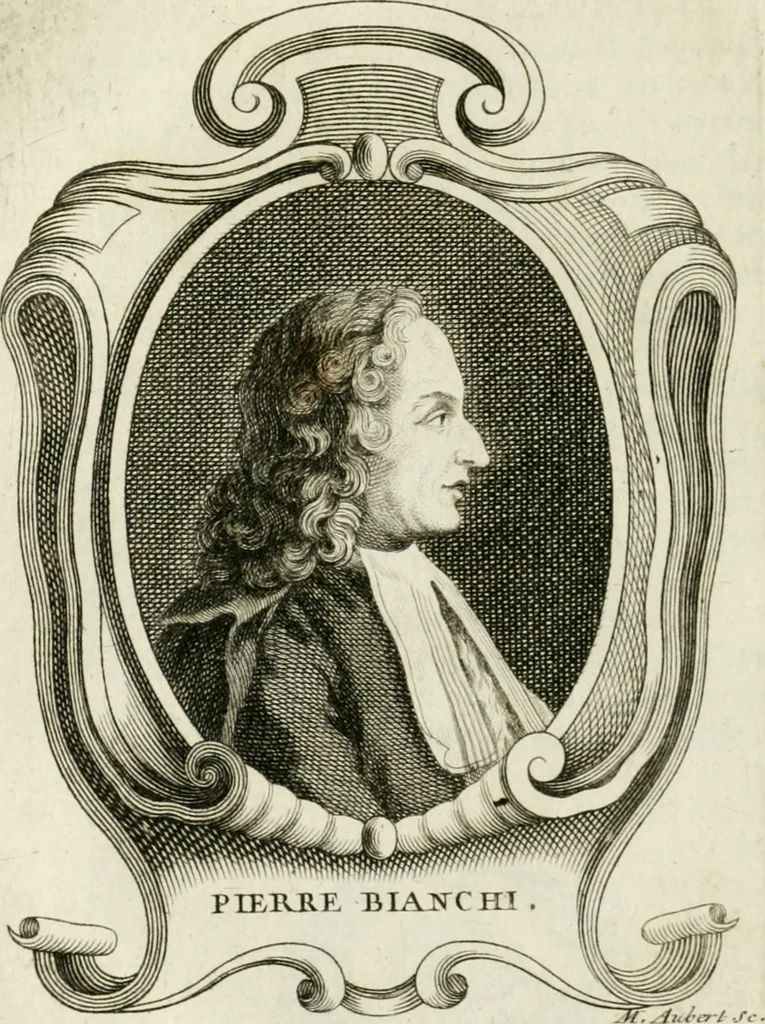 An illustration from Abrégé de la vie des plus fameux peintres, avec leurs portraits gravés en taille-douce, les indications de leurs principaux ouvrages, quelques réflexions sur leurs caractères, et la maniere de connoître les desseins et les tableaux des grands maîtres, 1762, leaf 233