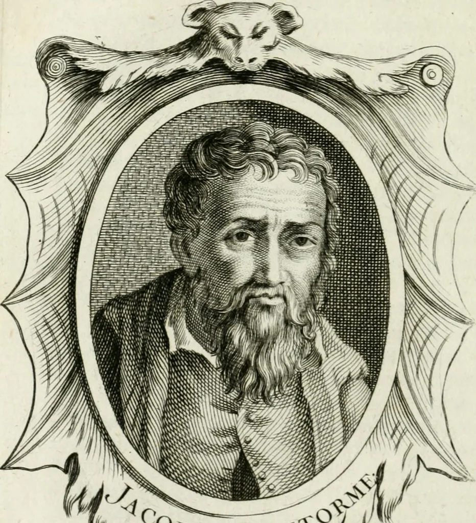 An illustration from Abrégé de la vie des plus fameux peintres, avec leurs portraits gravés en taille-douce, les indications de leurs principaux ouvrages, quelques réflexions sur leurs caractères, et la maniere de connoître les desseins et les tableaux des grands maîtres, 1762, leaf 289