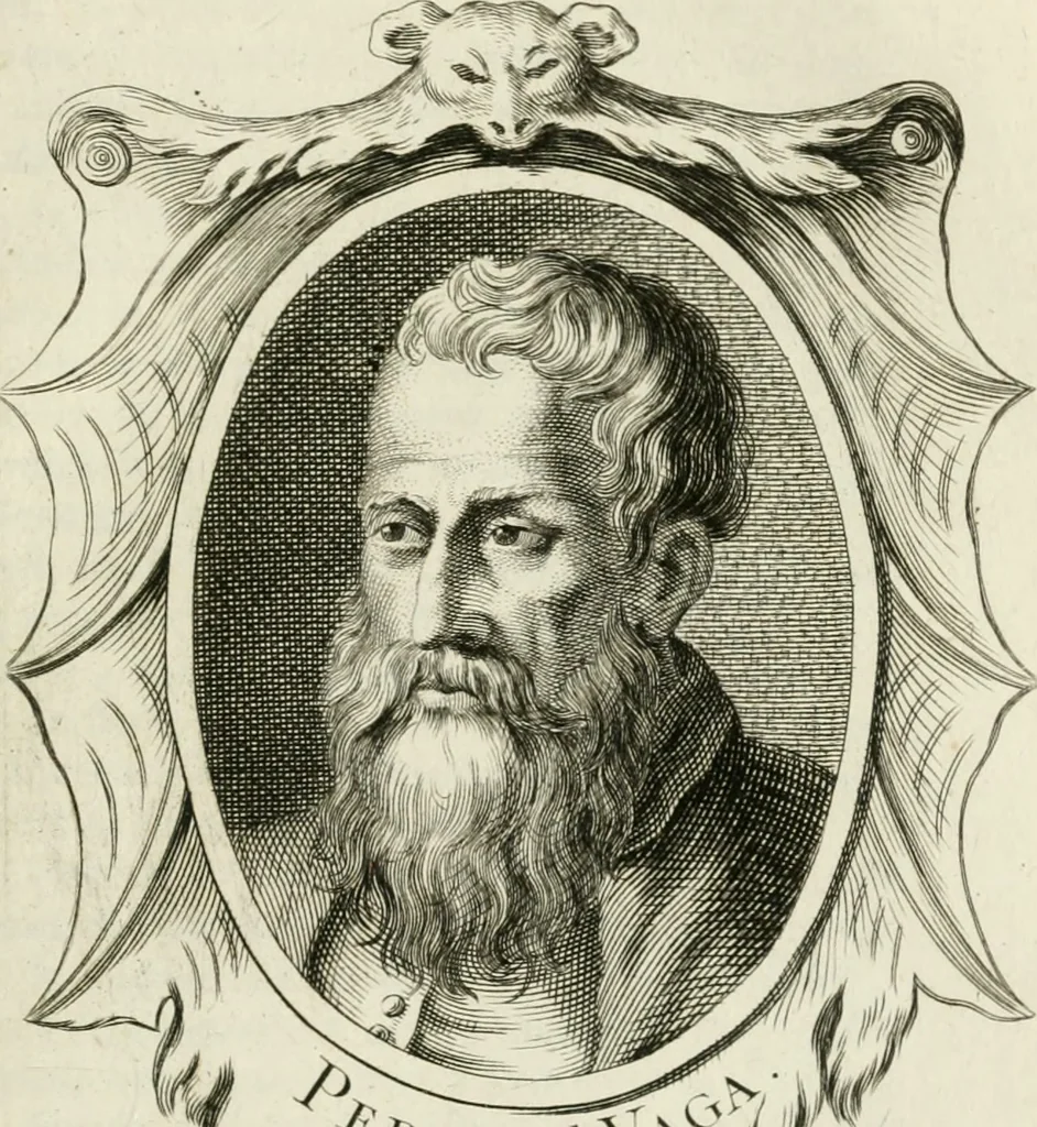 An illustration from Abrégé de la vie des plus fameux peintres, avec leurs portraits gravés en taille-douce, les indications de leurs principaux ouvrages, quelques réflexions sur leurs caractères, et la maniere de connoître les desseins et les tableaux des grands maîtres, 1762, leaf 302