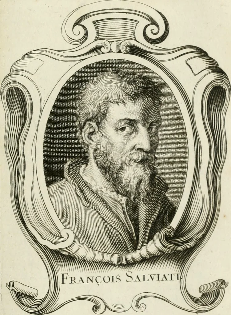 An illustration from Abrégé de la vie des plus fameux peintres, avec leurs portraits gravés en taille-douce, les indications de leurs principaux ouvrages, quelques réflexions sur leurs caractères, et la maniere de connoître les desseins et les tableaux des grands maîtres, 1762, leaf 316