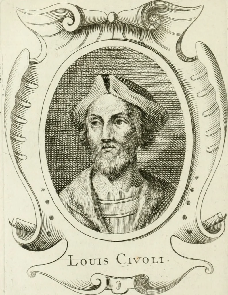 An illustration from Abrégé de la vie des plus fameux peintres, avec leurs portraits gravés en taille-douce, les indications de leurs principaux ouvrages, quelques réflexions sur leurs caractères, et la maniere de connoître les desseins et les tableaux des grands maîtres, 1762, leaf 323