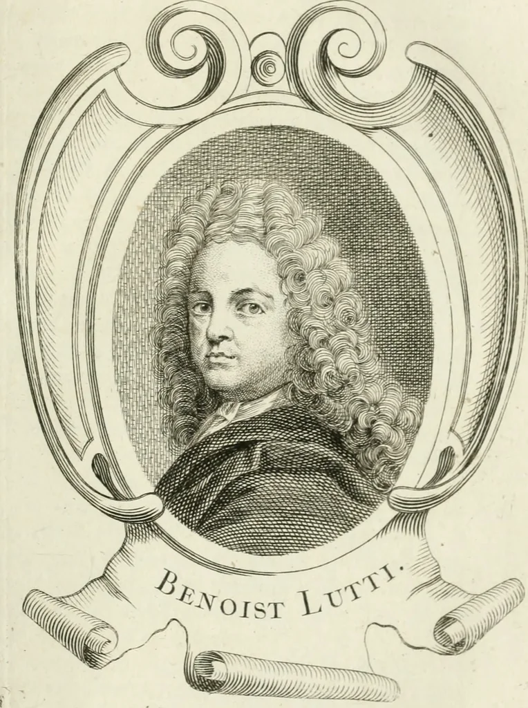 An illustration from Abrégé de la vie des plus fameux peintres, avec leurs portraits gravés en taille-douce, les indications de leurs principaux ouvrages, quelques réflexions sur leurs caractères, et la maniere de connoître les desseins et les tableaux des grands maîtres, 1762, leaf 348
