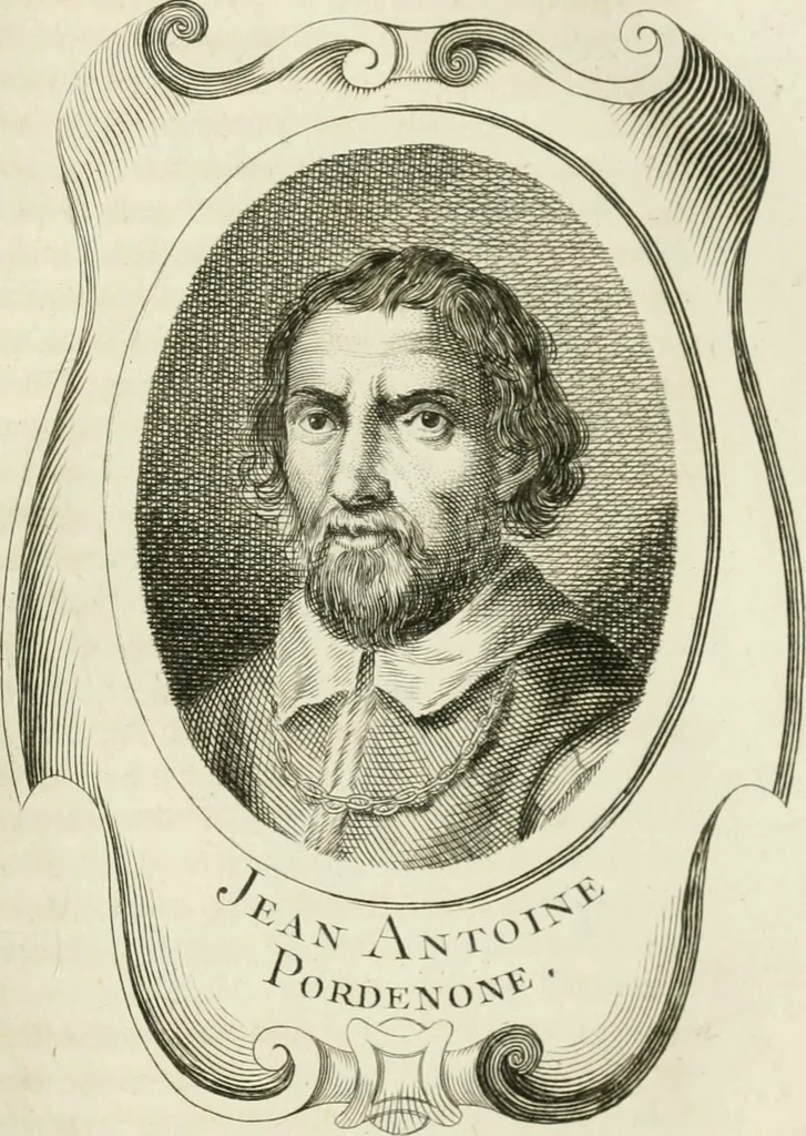 An illustration from Abrégé de la vie des plus fameux peintres, avec leurs portraits gravés en taille-douce, les indications de leurs principaux ouvrages, quelques réflexions sur leurs caractères, et la maniere de connoître les desseins et les tableaux des grands maîtres, 1762, leaf 380
