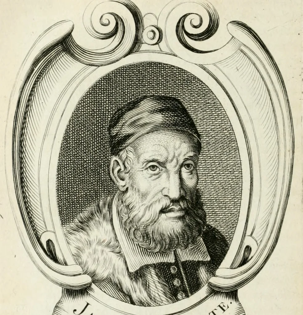 An illustration from Abrégé de la vie des plus fameux peintres, avec leurs portraits gravés en taille-douce, les indications de leurs principaux ouvrages, quelques réflexions sur leurs caractères, et la maniere de connoître les desseins et les tableaux des grands maîtres, 1762, leaf 401
