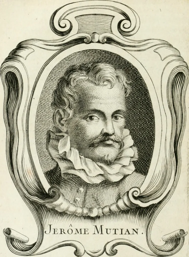 An illustration from Abrégé de la vie des plus fameux peintres, avec leurs portraits gravés en taille-douce, les indications de leurs principaux ouvrages, quelques réflexions sur leurs caractères, et la maniere de connoître les desseins et les tableaux des grands maîtres, 1762, leaf 427