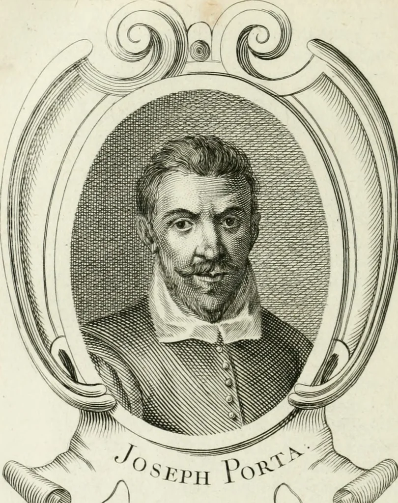 An illustration from Abrégé de la vie des plus fameux peintres, avec leurs portraits gravés en taille-douce, les indications de leurs principaux ouvrages, quelques réflexions sur leurs caractères, et la maniere de connoître les desseins et les tableaux des grands maîtres, 1762, leaf 451