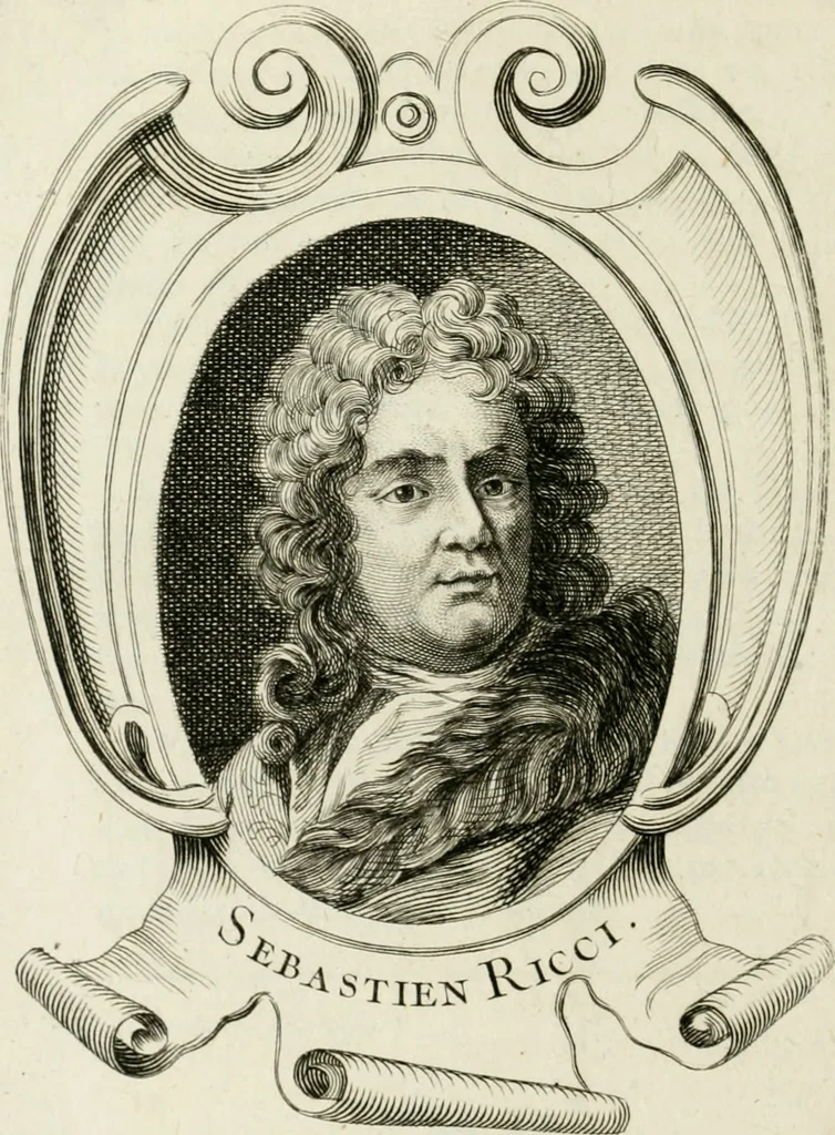 An illustration from Abrégé de la vie des plus fameux peintres, avec leurs portraits gravés en taille-douce, les indications de leurs principaux ouvrages, quelques réflexions sur leurs caractères, et la maniere de connoître les desseins et les tableaux des grands maîtres, 1762, leaf 495