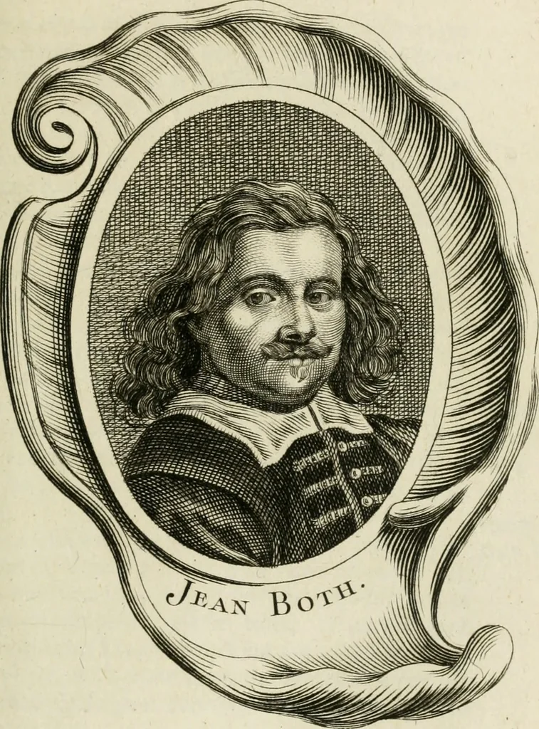 An illustration from Abrégé de la vie des plus fameux peintres, avec leurs portraits gravés en taille-douce, les indications de leurs principaux ouvrages, quelques réflexions sur leurs caractères, et la maniere de connoître les desseins et les tableaux des grands maîtres, 1762, leaf 192