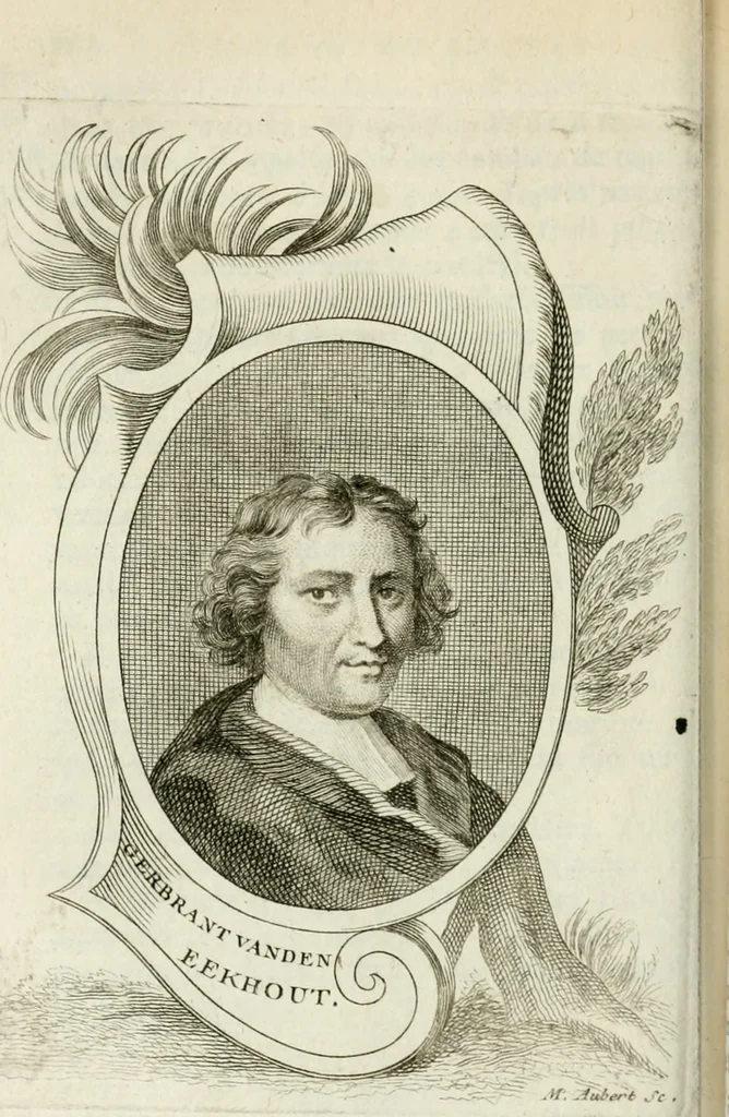 An illustration from Abrégé de la vie des plus fameux peintres, avec leurs portraits gravés en taille-douce, les indications de leurs principaux ouvrages, quelques réflexions sur leurs caractères, et la maniere de connoître les desseins et les tableaux des grands maîtres, 1762, leaf 241