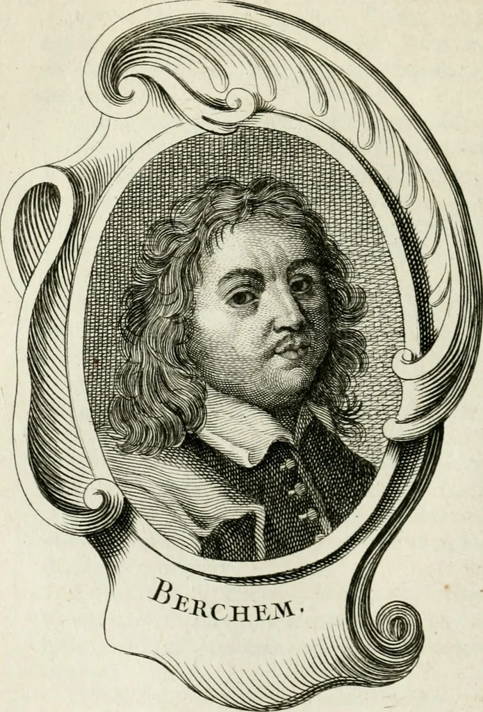 An illustration from Abrégé de la vie des plus fameux peintres, avec leurs portraits gravés en taille-douce, les indications de leurs principaux ouvrages, quelques réflexions sur leurs caractères, et la maniere de connoître les desseins et les tableaux des grands maîtres, 1762, leaf 257