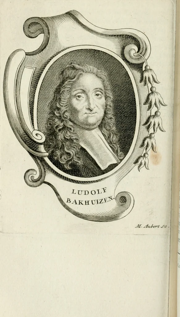 An illustration from Abrégé de la vie des plus fameux peintres, avec leurs portraits gravés en taille-douce, les indications de leurs principaux ouvrages, quelques réflexions sur leurs caractères, et la maniere de connoître les desseins et les tableaux des grands maîtres, 1762, leaf 269