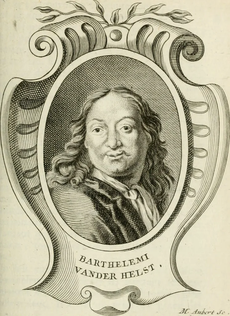 An illustration from Abrégé de la vie des plus fameux peintres, avec leurs portraits gravés en taille-douce, les indications de leurs principaux ouvrages, quelques réflexions sur leurs caractères, et la maniere de connoître les desseins et les tableaux des grands maîtres, 1762, leaf 274