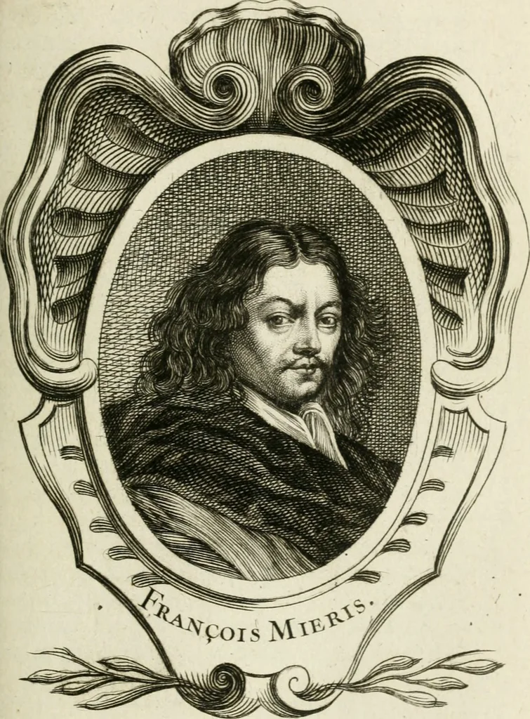 An illustration from Abrégé de la vie des plus fameux peintres, avec leurs portraits gravés en taille-douce, les indications de leurs principaux ouvrages, quelques réflexions sur leurs caractères, et la maniere de connoître les desseins et les tableaux des grands maîtres, 1762, leaf 284