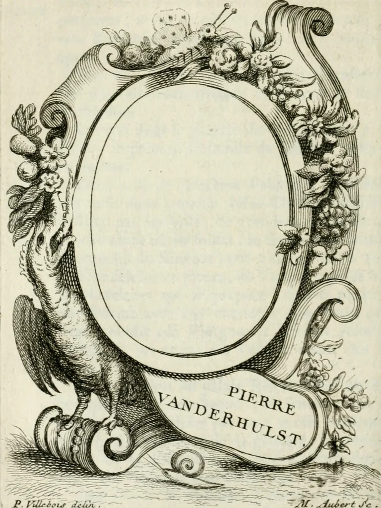 An illustration from Abrégé de la vie des plus fameux peintres, avec leurs portraits gravés en taille-douce, les indications de leurs principaux ouvrages, quelques réflexions sur leurs caractères, et la maniere de connoître les desseins et les tableaux des grands maîtres, 1762, leaf 333