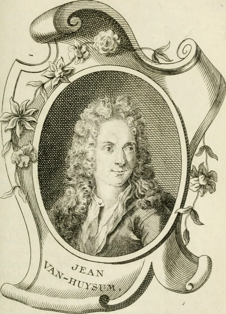 An illustration from Abrégé de la vie des plus fameux peintres, avec leurs portraits gravés en taille-douce, les indications de leurs principaux ouvrages, quelques réflexions sur leurs caractères, et la maniere de connoître les desseins et les tableaux des grands maîtres, 1762, leaf 346