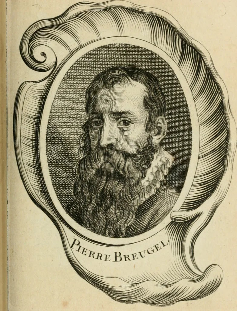 An illustration from Abrégé de la vie des plus fameux peintres, avec leurs portraits gravés en taille-douce, les indications de leurs principaux ouvrages, quelques réflexions sur leurs caractères, et la maniere de connoître les desseins et les tableaux des grands maîtres, 1762, leaf 412
