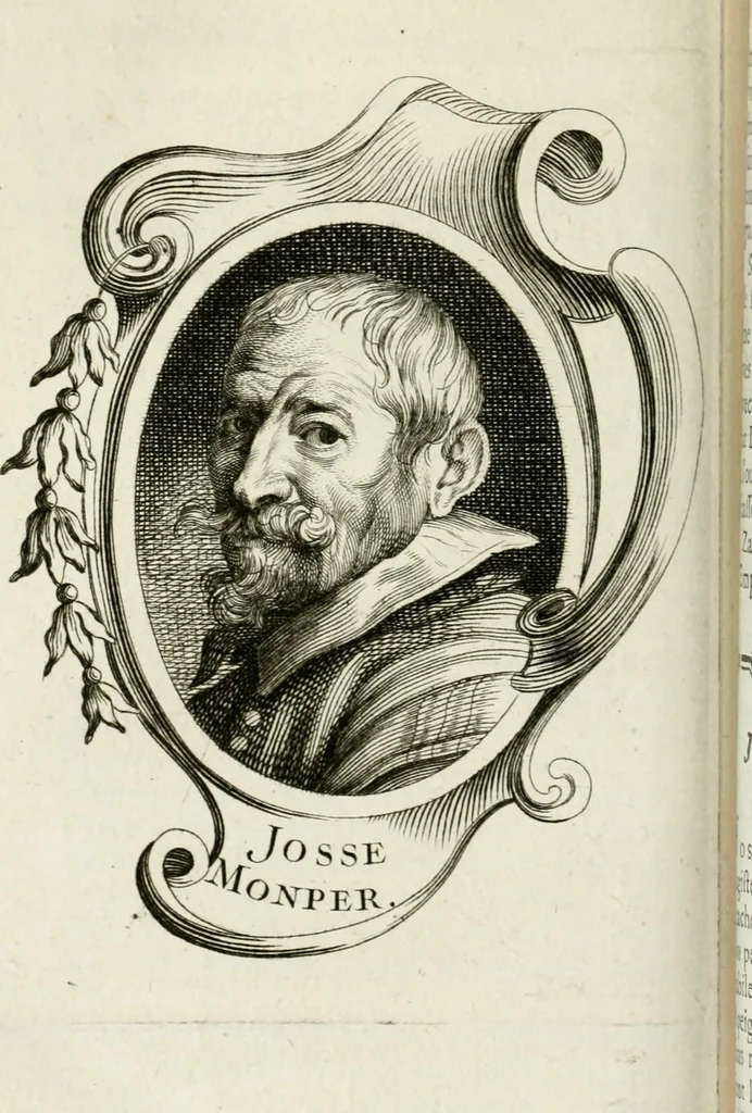 An illustration from Abrégé de la vie des plus fameux peintres, avec leurs portraits gravés en taille-douce, les indications de leurs principaux ouvrages, quelques réflexions sur leurs caractères, et la maniere de connoître les desseins et les tableaux des grands maîtres, 1762, leaf 457