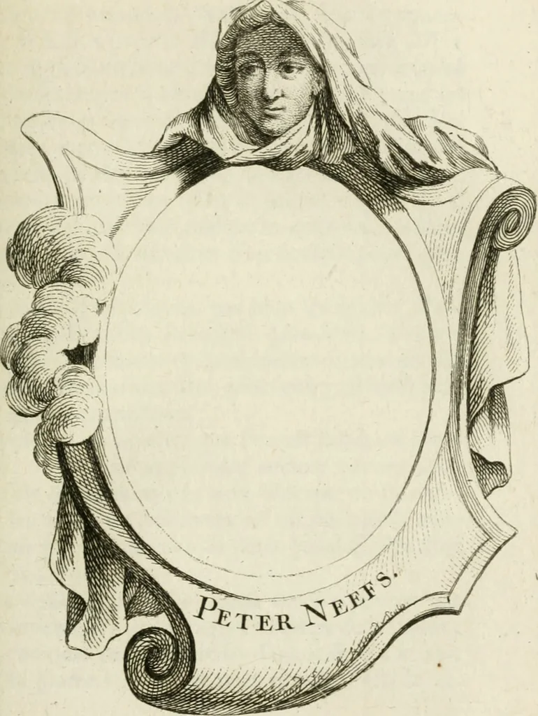 An illustration from Abrégé de la vie des plus fameux peintres, avec leurs portraits gravés en taille-douce, les indications de leurs principaux ouvrages, quelques réflexions sur leurs caractères, et la maniere de connoître les desseins et les tableaux des grands maîtres, 1762, leaf 462