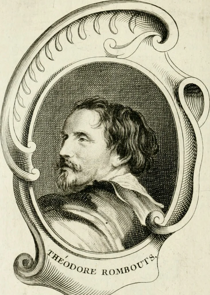 An illustration from Abrégé de la vie des plus fameux peintres, avec leurs portraits gravés en taille-douce, les indications de leurs principaux ouvrages, quelques réflexions sur leurs caractères, et la maniere de connoître les desseins et les tableaux des grands maîtres, 1762, leaf 507