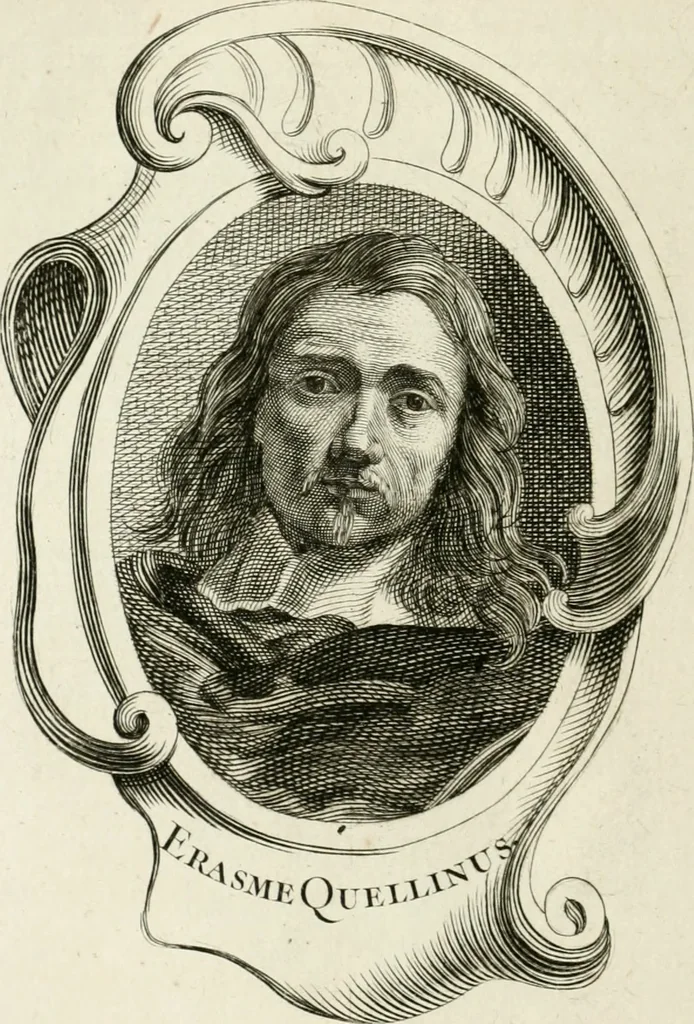 An illustration from Abrégé de la vie des plus fameux peintres, avec leurs portraits gravés en taille-douce, les indications de leurs principaux ouvrages, quelques réflexions sur leurs caractères, et la maniere de connoître les desseins et les tableaux des grands maîtres, 1762, leaf 553