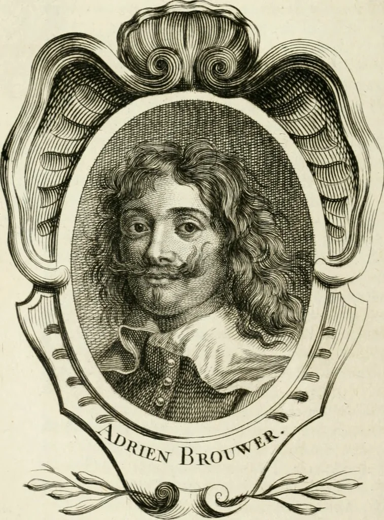 An illustration from Abrégé de la vie des plus fameux peintres, avec leurs portraits gravés en taille-douce, les indications de leurs principaux ouvrages, quelques réflexions sur leurs caractères, et la maniere de connoître les desseins et les tableaux des grands maîtres, 1762, leaf 563