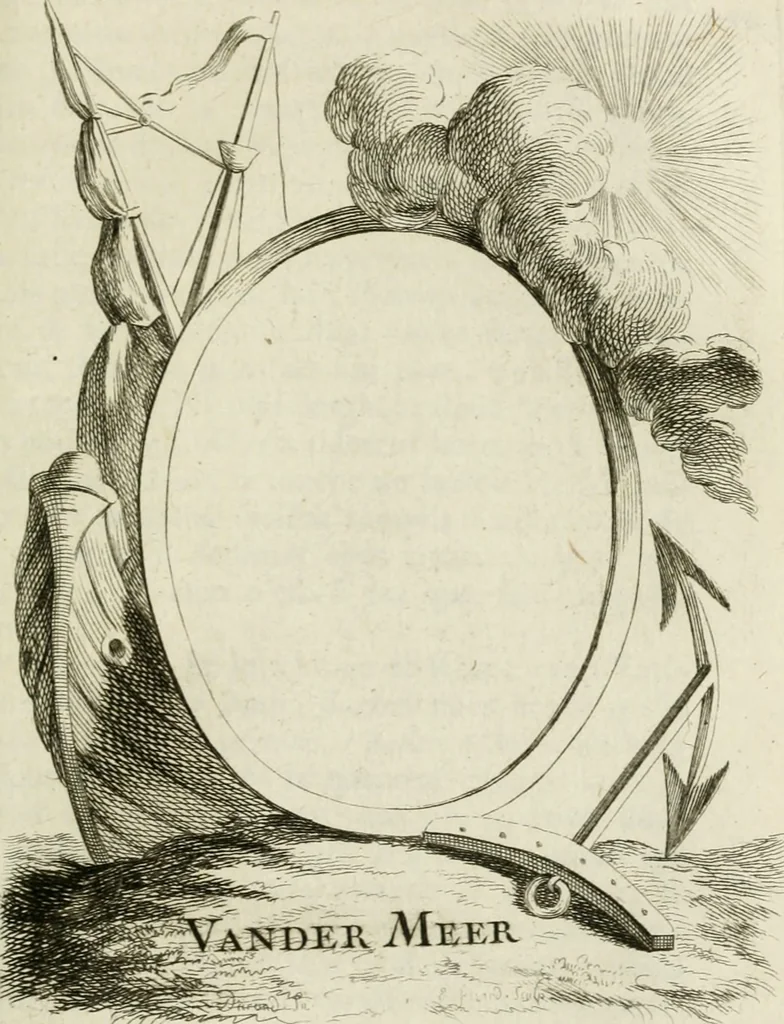 An illustration from Abrégé de la vie des plus fameux peintres, avec leurs portraits gravés en taille-douce, les indications de leurs principaux ouvrages, quelques réflexions sur leurs caractères, et la maniere de connoître les desseins et les tableaux des grands maîtres, 1762, leaf 590